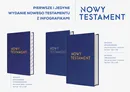 Nowy Testament z paginatorami (160 x 220) tłoczenie srebrne - Praca zbiorowa