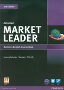 Market Leader Advanced Business English Course Book + DVD - Outlet - Iwonna Dubicka