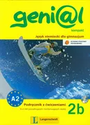 Genial 2B Kompakt Podręcznik z ćwiczeniami + CD Język niemiecki dla gimnazjum. Kurs dla początkujących i kontynuujących naukę - Outlet - Hermann Funk