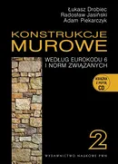 Konstrukcje murowe według Eurokodu 6 i norm związanych Tom 2 + CD - Łukasz Drobiec