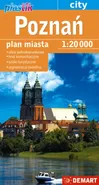 Poznań plan miasta plastik - zbiorowe opracowanie