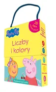 Świnka Peppa Liczby i kolory Karty edukacyjne w pudełku z rączką - Monika Kiersnowska