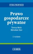 Prawo gospodarcze prywatne - Outlet - Teresa Mróz