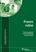 Prawo rolne Repetytorium - Outlet - Marek Jarosiewicz