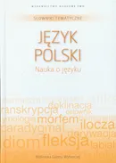 Słowniki tematyczne 11 Język polski Nauka o języku