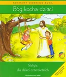 Bóg kocha dzieci Podręcznik z płytą CD Religia dla dzieci czteroletnich - Władysław Kubik