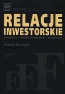 Relacje inwestorskie - Danuta Dziawgo