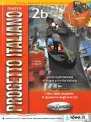 Nuovo Progetto Italiano 2B Podręcznik + ćwiczenia + płyta DVD + płyta CD - Outlet - Sandro Magnelli