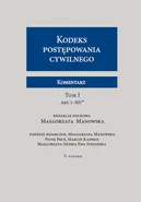 Kodeks postępowania cywilnego Komentarz Tom 1-2 - Andrzej Adamczuk