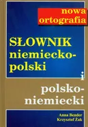 Słownik niemiecko-pol pol-niem Nowa ortografia - Outlet - Anna Bender