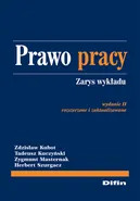Prawo pracy Zarys wykładu - Outlet - Zdzisław Kubot