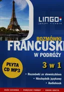 Francuski w podróży Rozmówki 3 w 1 + CD - Ewa Gwiazdecka