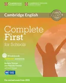 Complete First for Schools Workbook without Answers + CD - Amanda Thomas