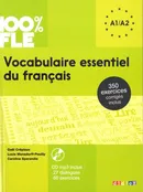 100% FLE Vocabulaire essentiel du français A1-A2+CD - Andia Luis Alberto
