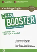 Cambridge English Exam Booster for First and First for Schools with Audio  Comprehensive Exam Practice for Students - Frances Treloar