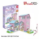 Puzzle 3D Alisa's home Domek dla lalek 74 elementy