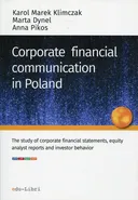 Corporate financial communication in Poland - Marta Dynel
