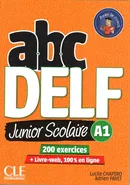 ABC DELF A1 junior scolaire książka + DVD + zawartość online - Lucile Chapiro