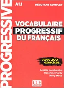 Vocabulaire progressif du Francais niveau debutant complet A1.1 Książka - Amelie Lombardini