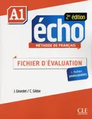 Écho Niveau A1 Fichier d'évaluation + CD - Jacky Girardet