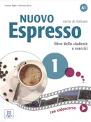 Nuovo Espresso 1 libro dello studente e esercizi + DVD - Giovanna Rizzo