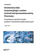 Mechanizmy ładu korporacyjnego a system kontroli nad sprawozdawczością finansową - Outlet - Jacek Gad