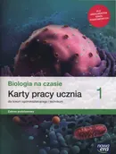 Biologia na czasie 1 Karty pracy ucznia Zakres podstawowy - Outlet - Barbara Januszewska-Hasiec