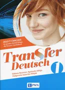 Transfer Deutsch 1 Język niemiecki dla liceum i technikum Zeszyt ćwiczeń + kod interaktywny zeszyt ćwiczeń - Outlet - Małgorzata Jezierska-Wiejak
