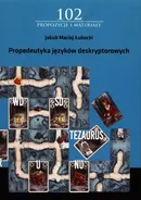 Propedeutyka języków deskryptorowych - Łubocki Jakub Maciej