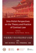 Sino-Polish Perspectives on the Theory and Practice of Contract Law - Su Chen