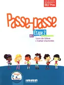 Passe-Passe Etape 2 Livre de l'eleve + Cahier d'activites + CD - Catherine Adam