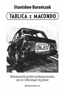 Tablica z Macondo - Outlet - Stanisław Barańczak
