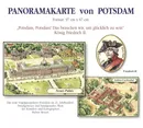 Potsdam Panorama Mapa pamiątkowa