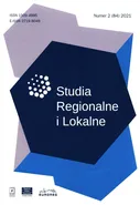 Studia Regionalne i Lokalne 2 (84) 2021