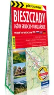 Bieszczady i Góry Sanocko-Turczańskie foliowana mapa turystyczna 1:65 000