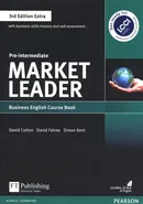 Market Leader 3rd Edition Extra Pre-intermediate Course Book + DVD - David Cotton