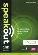 Speakout 2nd Edition Pre-iIntermediate Student's Book with MyEnglishLab + DVD - Outlet - Antonia Clare