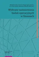 Wybrane zastosowania badań operacyjnych w finansach - Agata Gluzicka