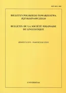 Biuletyn Polskiego Towarzystwa Językoznawczego. Zeszyt LXVI