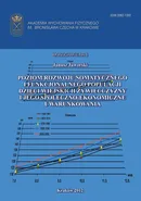 Poziom rozwoju somatycznego i funkcjonalnego populacji populacji dzieci wiejskich Żywiecczyzny i jego społeczno - ekonomiczne uwarunkowania - Janusz Jaworski