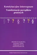 Konstytucyjne interregnum - Konrad Wyszkowski