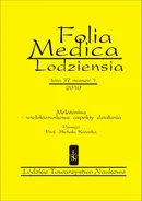 Folia Medica Lodziensia t. 37 z. 1/2010 - Praca zbiorowa