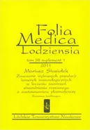 Folia Medica Lodziensia t. 38 suplement 1 2011 - Mariusz Stasiołek