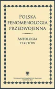 Polska fenomenologia przedwojenna