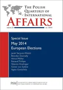 The Polish Quarterly of International Affairs 1/2014 - Agata Gostyńska