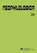 „Neophilologica” 2014. Vol. 26: Le concept d'événement et autres études