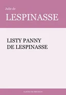 Listy panny de Lespinasse - Julie de Lespinasse