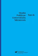 Studia Politicae Universitatis Silesiensis. T. 14