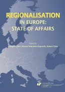 Regionalisation in Europe: The State of Affairs