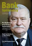 Bank Spółdzielczy nr 2/579, kwiecień-maj 2015 - Jacek Ros